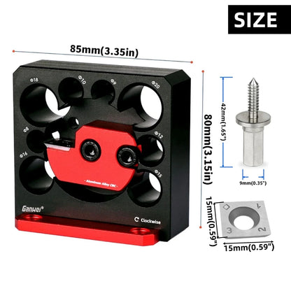 Adjustable dowel maker jig
