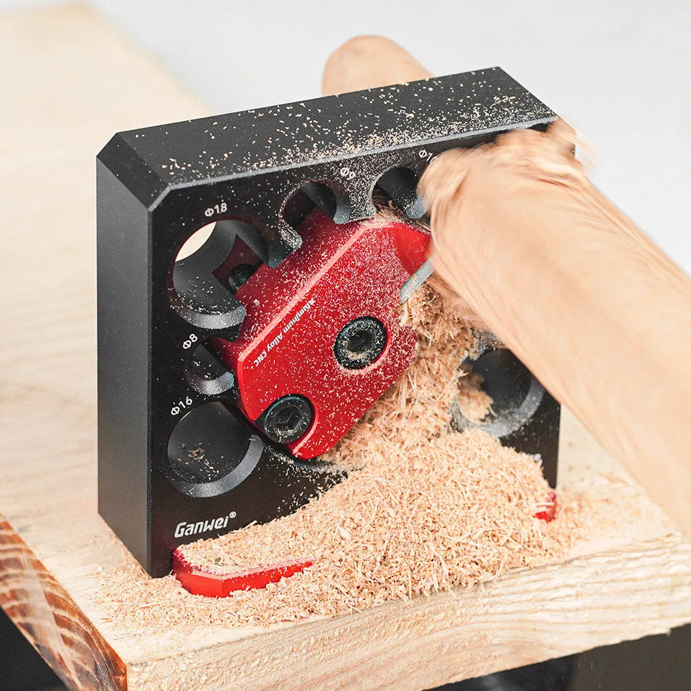Adjustable dowel maker jig